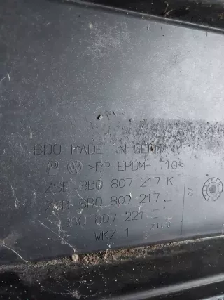3B0807221E,ZSB3B0807217K,ZSB3B0807217L Бампер передний Volkswagen Passat B5 Арт AL17018002977, вид 12