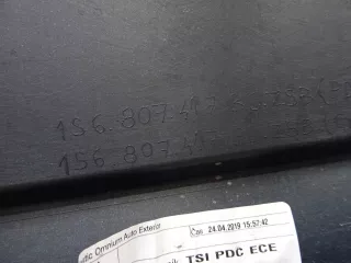 1S6807417BC Бампер задний Volkswagen Up Арт AL11548214021, вид 4