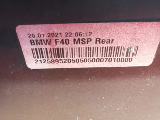 211636 Бампер задний BMW 1 F40 Арт AL12017026175, вид 4
