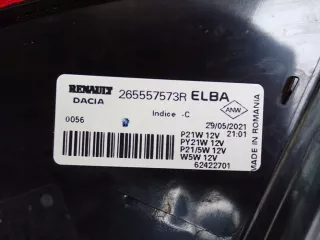  Фонарь задний левый Renault Sandero Stepway 2 Арт AL16861679548, вид 3
