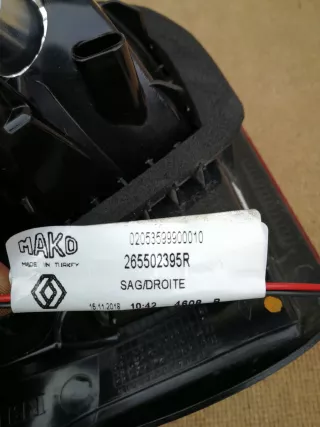  Фонарь задний правый Renault Clio 4 Арт AL15845396146, вид 7