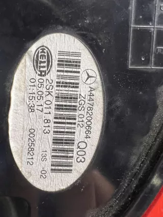 A4478200664 Фонарь задний правый Mercedes Vito W447 Арт AL15894120622, вид 6
