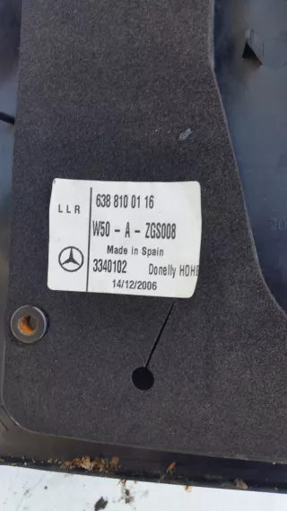 6388100116 Зеркало правое Mercedes Vito W638 Арт AL10659766034, вид 4