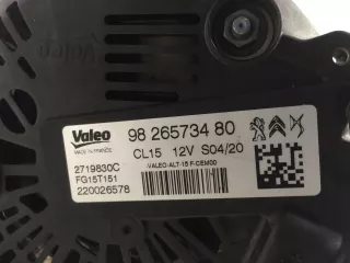 9826573480 Генератор Opel Crossland x Арт AL11877956295, вид 4