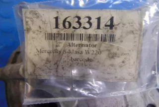 A6281540103 Генератор Mercedes S W220 Арт AL16233465374, вид 5