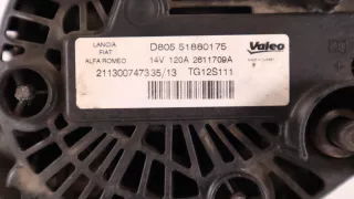 51880175 Генератор Fiat 500L Арт AL16310519580, вид 7