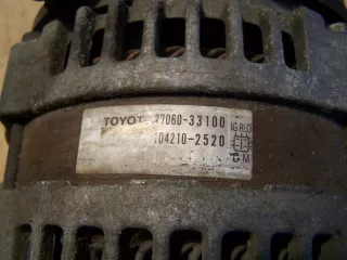 27060-33100 Генератор Toyota Yaris 3 Арт AL16430566738_4, вид 3