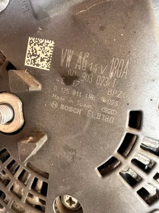 04L903023T Генератор Volkswagen Tiguan 2 Арт AL16431913458_4, вид 2