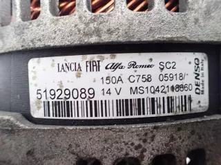 51929089 Генератор Jeep Renegade Арт AL16472417969, вид 3