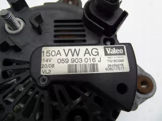 059903016J,16745568905,X Генератор Audi A4 B8 Арт AL16745568905, вид 6