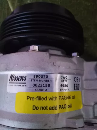 890070 Компрессор кондиционера BMW 1 E81/E82/E87/E88 Арт AL9411048902_2, вид 2