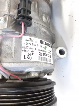 13367372 Компрессор кондиционера Opel Astra K Арт AL10865651946, вид 3