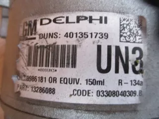  Компрессор кондиционера Opel Astra H Арт AL11479758692, вид 3