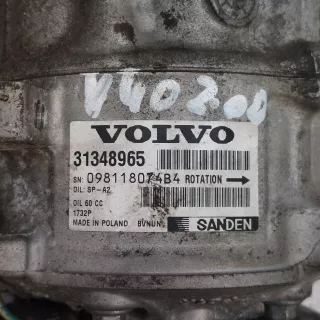 SPRĘŻARKA,31348965 Компрессор кондиционера Volvo V40 2 Арт AL16317823808, вид 10