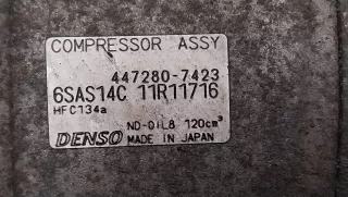 447280-7423 Компрессор кондиционера Mercedes GLA X156 Арт AL16485398895, вид 5