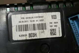 6J0920803H Щиток приборов (приборная панель) Seat Ibiza 4 Арт AL9200190892, вид 3