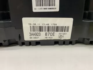 3AA920870E Щиток приборов (приборная панель) Volkswagen Passat B7 Арт AL11450477542, вид 5
