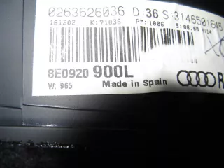 8E0920900L Щиток приборов (приборная панель) Audi A4 B6 Арт AL12108664803, вид 2