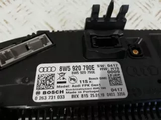 8W5920790E Щиток приборов (приборная панель) Audi A4 B9 Арт AL15938286725, вид 5