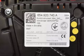 654920740A Щиток приборов (приборная панель) Skoda Kamiq Арт AL16053887351, вид 9