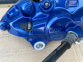 BREMBO,380,370 Суппорт тормозной передний правый BMW M4 F82/F83 Арт AL16513728333, вид 6