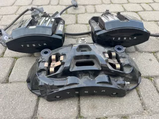  Суппорт тормозной задний левый Tesla model S Арт AL16614968034, вид 3