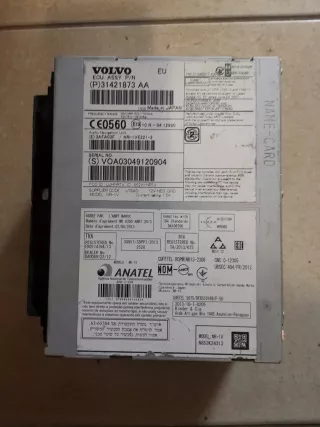 31421873 Магнитола (аудио система) Volvo XC40 Арт AL7462007005, вид 1