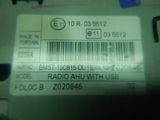 BM5T18C815DL Магнитола (аудио система) Ford B-Max Арт AL8878815445, вид 4