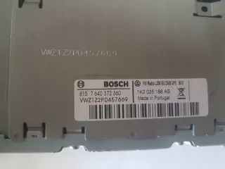 1K0035186AS Магнитола (аудио система) Volkswagen Jetta 5 Арт AL9732742587, вид 3