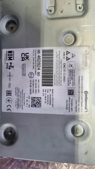9846282480,462824 Магнитола (аудио система) Opel Crossland x Арт AL16128899466_2, вид 3