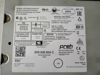 3V0035816.C Магнитола (аудио система) Skoda Superb 3 Арт AL16433676989, вид 6