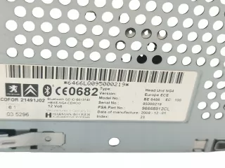 96668912CL Магнитола (аудио система) Citroen C5 2 Арт AL16459101669, вид 6