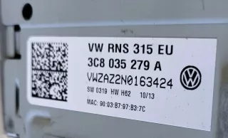 3C8035279A Магнитола (аудио система) Volkswagen Passat CC Арт AL16514071050, вид 2