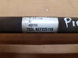 49500-1Y010 Полуось передняя левая (приводной вал, шрус) Kia Picanto 1 Арт AL8874718214, вид 2
