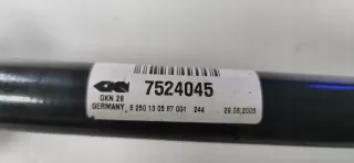 7524045 Полуось передняя левая (приводной вал, шрус) BMW X3 F25 Арт AL16372566634, вид 2