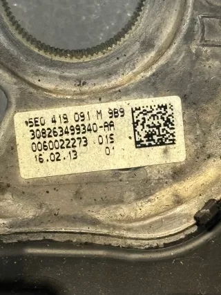 5E0419091M Рулевое колесо Skoda Fabia 2 Арт AL16055026124, вид 3