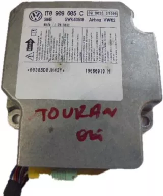 1T0909605C Блок AirBag Volkswagen Touran 1 Арт AL7100572264, вид 2