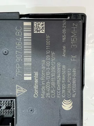 7PP907064BC Блок комфорта Porsche Panamera 970 Арт AL12075511322, вид 2