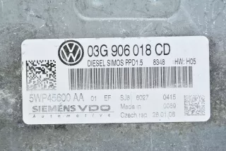 03G906018CD Блок управления двигателем Volkswagen Passat B6 Арт AL7089756163, вид 2
