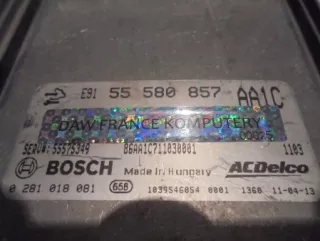  Блок управления двигателем Opel Corsa D Арт AL8851050933, вид 3