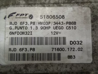  Блок управления двигателем Fiat Punto 3 Арт AL9720677486, вид 2