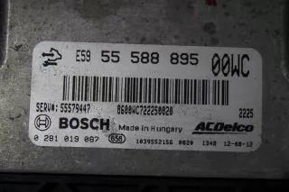 55588895 Блок управления двигателем Opel Corsa D Арт AL9915316840, вид 4