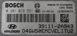 39111-2A943,0281019551 Блок управления двигателем Hyundai i30 PD Арт AL10608869267, вид 3