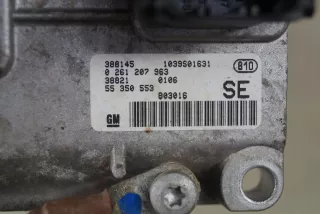 55350553 Блок управления двигателем Opel Astra G Арт AL10848582278, вид 2