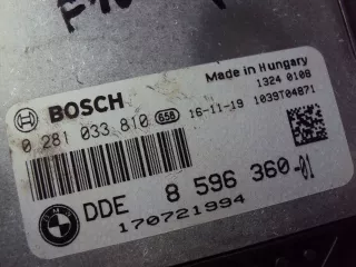 8596360 Блок управления двигателем BMW 3 F30/F31/GT F34 Арт AL11153739806, вид 4