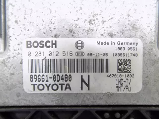 89661-0D480 Блок управления двигателем Toyota Yaris 4 Арт AL11429541174, вид 2