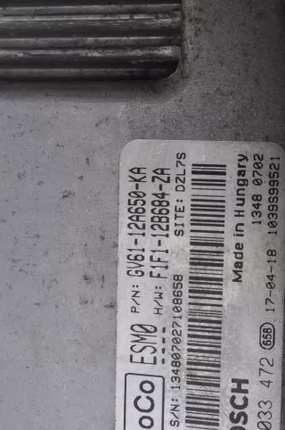 GV61-12A650-KA Блок управления двигателем Ford KA 2 Арт AL15883817259, вид 3