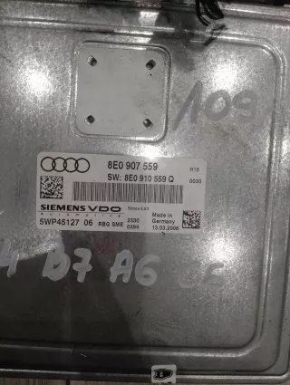 8E0907559 Блок управления двигателем Audi A4 B7 Арт AL16254193034, вид 2