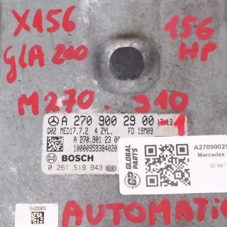 A2709002900 Блок управления двигателем Mercedes GLA X156 Арт AL16332255764, вид 2