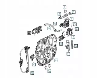 68282353AE Радиатор основной Jeep Wrangler TJ Арт AL11554581357, вид 3